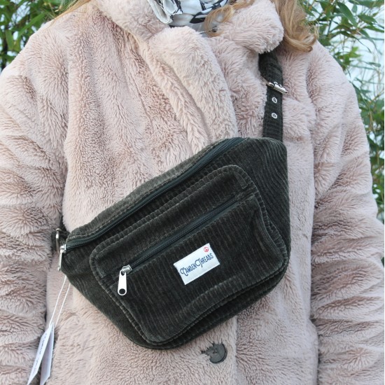 Belfast Bella Bum Bag in Khaki